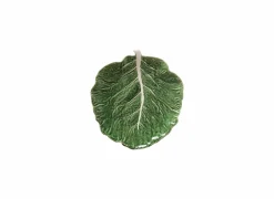 Schalen|Schaal Kool 22,5x21cm - keramiek - groen