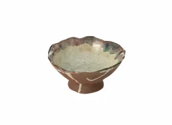 J line Schalen|Schaal Naga 17x16,5cm - keramiek - roest