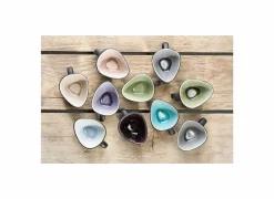 Cosy & Trendy Kommen|Hapjes|Schaal Streetfood festival 7,5x6,8cm - keramiek - multicolor