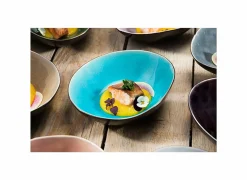 Cosy & Trendy Schaal Streetfood festival 7x6,8cm - keramiek - multicolor- Kommen|Hapjes