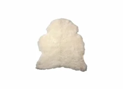 Mars & More Herfstdecoratie|Kindertapijten|Schapenvacht Ijsland 60x110cm gebroken wit