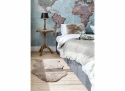 Schapenvacht Lambskin 60x90cm soft taupe- Herfstdecoratie|Dierenhuiden & Vachten