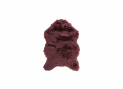 Schapenvacht 60x90cm rood- Dierenhuiden & Vachten|Dierenhuiden & Vachten