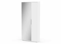 Schoenenkast Ebony 83x24xH178cm - decor - wit- Schoenenkasten