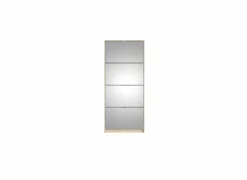 Schoenenkast Shoes 71x24x162cm - decor - eik- Schoenenkasten