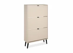 Schoenenkast Vigo  70x24x125cm - melamine - velvet- Schoenenkasten