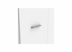 Schoenenkasten|Schoenenkast 69x35x179 - decor - wit