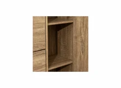 Schoenenkasten|Schoenenkast 85x23,3x155,4cm - decor - beige