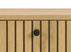 Schoenenkasten|Schoenenkast 72x17x43cm - decor - bruin