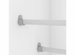 Schoenenkasten|Schoenenkast Zapatero 50x20x181cm - decor - mat wit