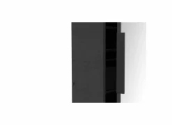 Schoenenkast Zapatero 50x20x181cm - decor - zwart- Schoenenkasten