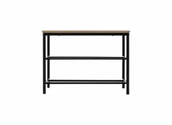 Schoenenrekken|Schoenenrekken|Schoenenrek Aliaj 63x30x45cm - decor - zwart