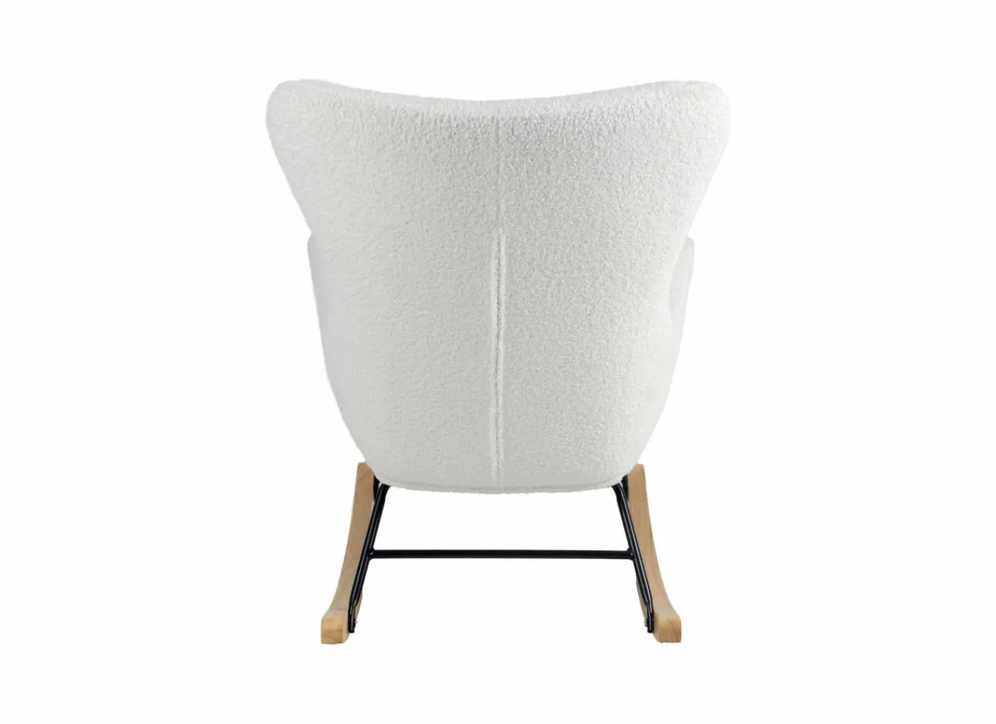 Schommelstoel Hakka - stof - beige- Fauteuils