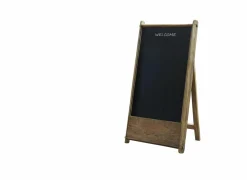 Schrijfbord Opium  62x120cm - gerecycleerd den massief - naturel- Decoratieve Accessoires