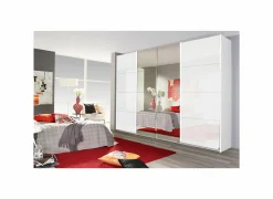 Schuifdeurkast|Schuifdeurkast|Schuifdeurkast 315cm - decor - wit