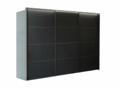 Schuifdeurkast 300cm - decor - zwart- Schuifdeurkast|Schuifdeurkast