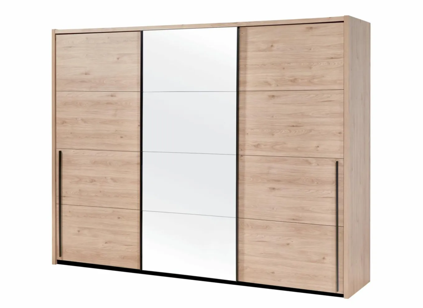 Schuifdeurkast|Schuifdeurkast|Schuifdeurkast 283cm - decor - lichtbruin