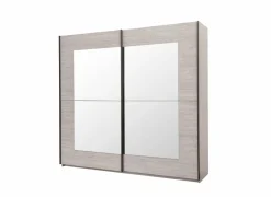 Schuifdeurkast 200cm - decor - grijs- Schuifdeurkast|Schuifdeurkast