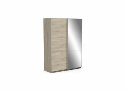 Schuifdeurkast Ghost 148cm - decor - kronberg eik- Schuifdeurkast|Schuifdeurkast