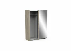 Schuifdeurkast Ghost 148cm - decor - kronberg eik- Schuifdeurkast|Schuifdeurkast