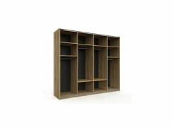 Schuifdeurkast|Schuifdeurkast|Schuifdeurkast Kato 250cm - melamine - etna eik