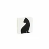 Balvi Servettenhouders|Servettenhouder Feline 6x12,3cm - metaal - zwart