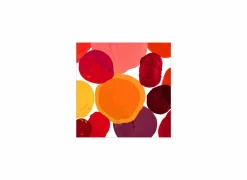 Servetten|Servetten|Serviette Arrangement In Red 33x33cm multicolor 20 stuks