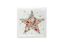 Serviette Beautiful Christmas Star 33x33cm - 20 stuks- Servetten|Servetten