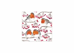 Serviette Birds & Berries 33x33cm - papier - multicolor 20 stuks- Servetten|Servetten
