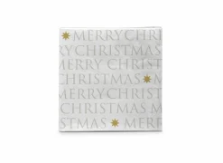 Serviette Christmas Letters 33x33cm - 20 stuks- Servetten|Servetten