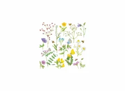 Serviette Cornflowers 25x25cm - papier - multicolor 20 stuks- Servetten|Servetten