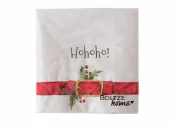 Servetten|Servetten|Serviette Kerst Hohoho 16,5x16,5cm meerkleurig, 20 stuks
