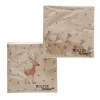 Servetten|Servetten|Serviette Kerst Timba Hert 16,5x16,5cm meerkleurig, 20 stuks