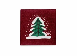 Serviette Tanne Im Schnee 33x33cm - 20 stuks- Servetten|Servetten