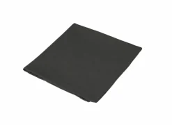 Servetten|Servetten|Serviette Teflon  50x50cm - stof - zwart ruit