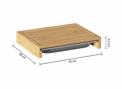 Snijplanken|Snijplank 35x28cm - bamboe