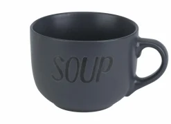 Cosy & Trendy Kommen|Soepkom donker grijs 51cl