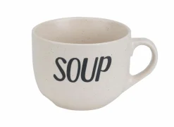 Soepkom Soup Ø11cm - keramiek - cream- Koffietassen|Koffietassen