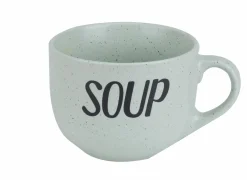 Soepkom Soup Ø11cm - keramiek - groen- Koffietassen|Koffietassen