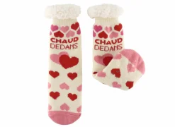 Energie Besparen|Pantoffels|Sokken Sherpa Chaud Dedans