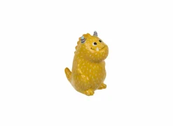 Spaarpot Yellow Monster H15cm - keramiek - geel- Kinderdecoratie