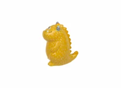 Spaarpot Yellow Monster H15cm - keramiek - geel- Kinderdecoratie