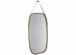 Spiegel 45x77cm - bamboe & glas - naturel- Spiegels|Spiegels