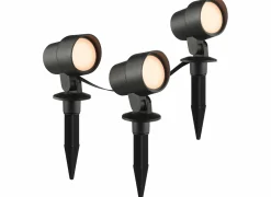 Brilliant Spotspies Kamara outdoor 3x8,5W zwart- Grondspots|Grondspots