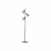 Brilliant Staande lamp Avia H150cm E14 - FSC - zwart & bruin- Andere Vloerlampen