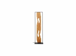 Brilliant Staande lamp Chaumont LED H120cm - hout massief - bruin- Andere Vloerlampen