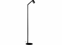 Staande lamp H135cm GU10 - aluminium - zwart- Andere Vloerlampen