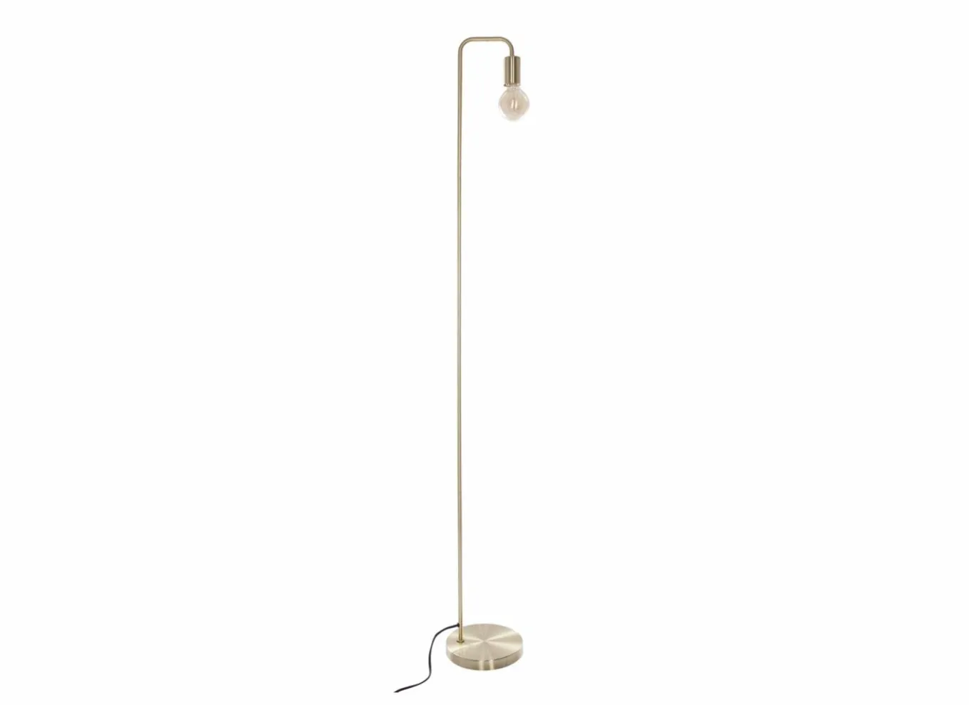 Andere Vloerlampen|Staande lamp Keli H150cm E27 - beton & ijzer - goud