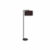 Andere Vloerlampen|Staande lamp Manuel H160cm E27 - metaal & kunststof - zwart