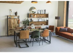 Andere Vloerlampen|Staande lamp Manuel H160cm E27 - metaal & kunststof - zwart